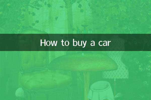 자동차 구입 방법