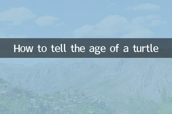 কচ্ছপের বয়স কিভাবে বলবেন