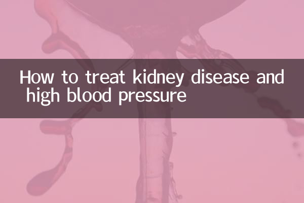 Wie man Nierenerkrankungen und Bluthochdruck behandelt