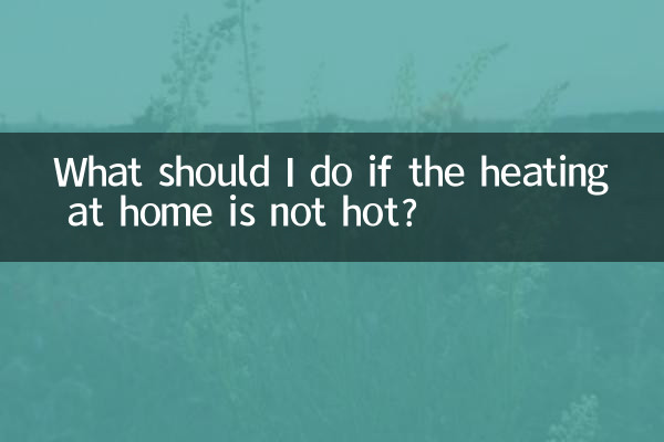 Que dois-je faire si le chauffage de la maison n’est pas chaud ?