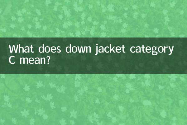 کت پایین دسته C به چه معناست؟