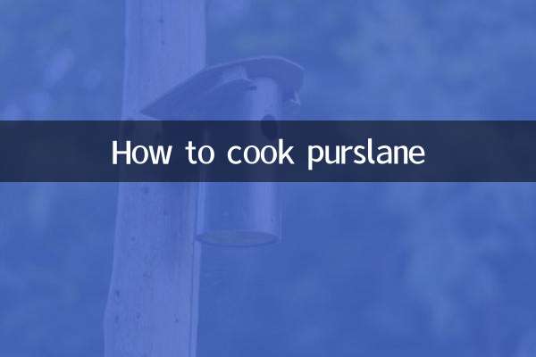 Wie man Portulak kocht