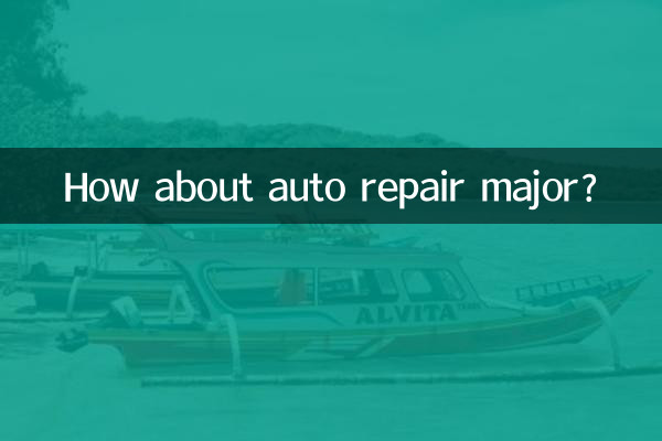 کس طرح آٹو مرمت میجر کے بارے میں؟