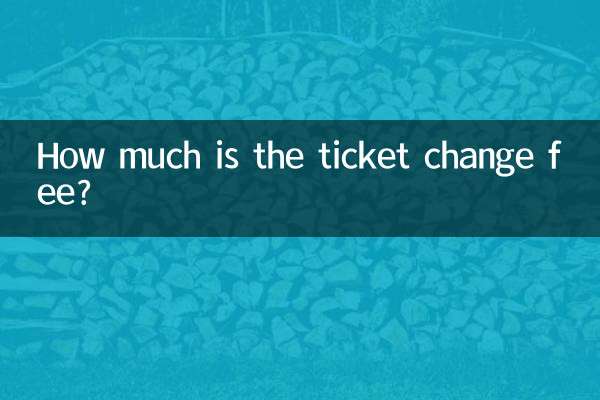Quanto costa il cambio biglietto?
