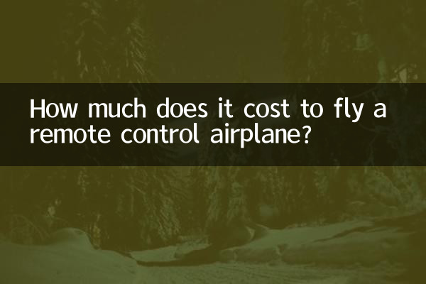 Quanto costa pilotare un aereo telecomandato?