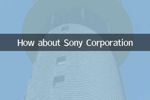سونی کارپوریشن کے بارے میں کیا خیال ہے