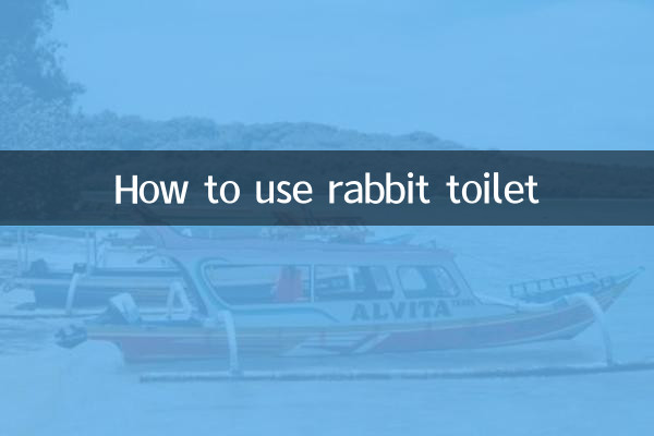 Wie benutzt man die Kaninchentoilette?