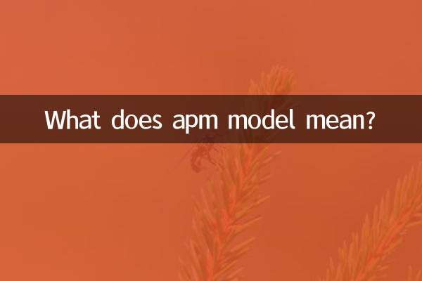 ماذا يعني نموذج apm؟