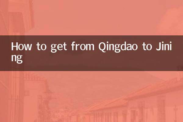 Come arrivare da Qingdao a Jining