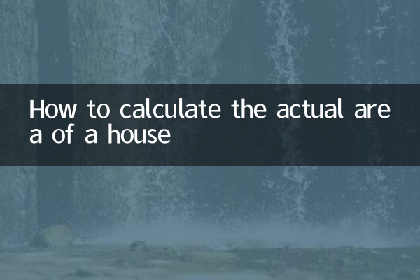 Come calcolare l'area effettiva di una casa