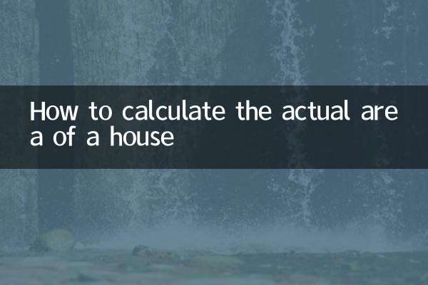 Cómo calcular el área real de una casa