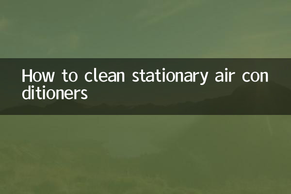 Come pulire i condizionatori d'aria fissi