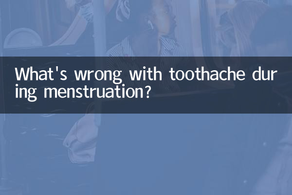 月經來牙疼怎麼回事呀