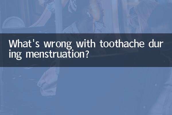 Что не так с зубной болью во время менструации?