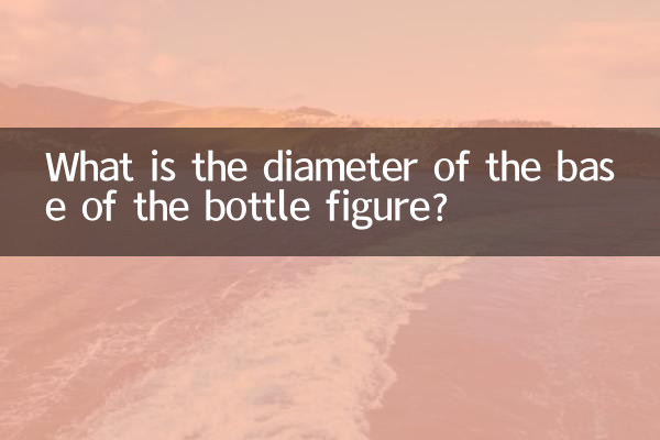 বোতল চিত্রের গোড়ার ব্যাস কত?