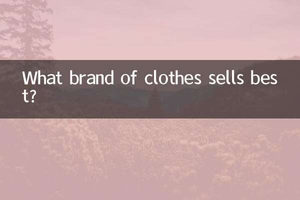 কোন ব্র্যান্ডের কাপড় সবচেয়ে ভালো বিক্রি হয়?