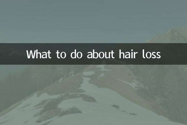 O que fazer com a queda de cabelo