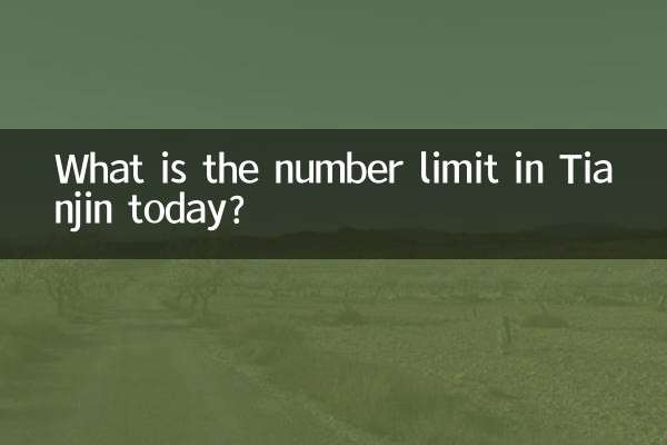 오늘 천진의 인원 제한은 어떻게 되나요?