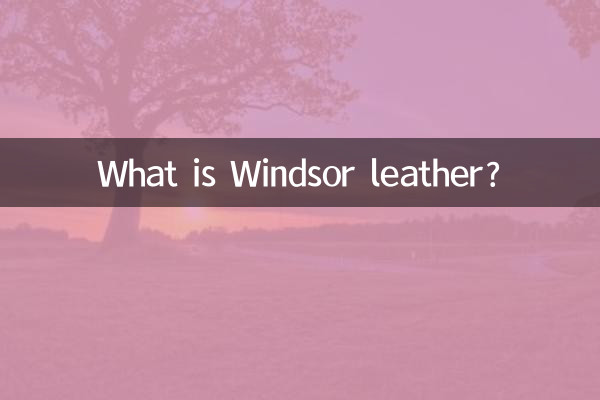 विंडसर चमड़ा क्या है?