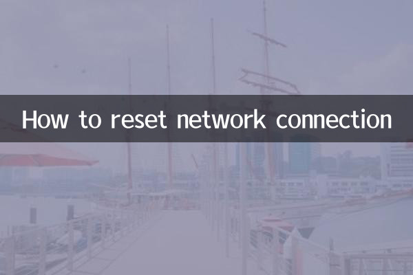 Como redefinir a conexão de rede