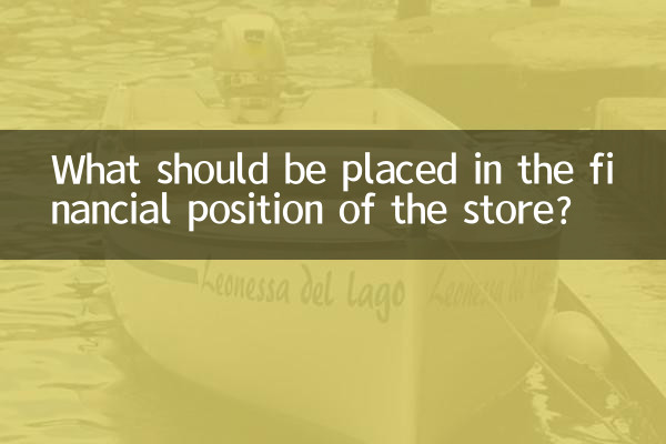 O que deve ser colocado na situação financeira da loja?