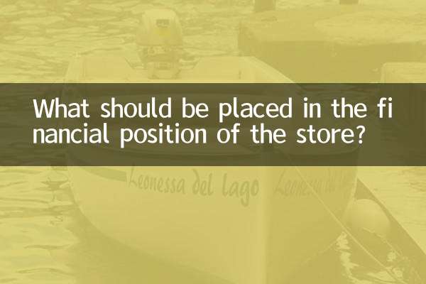 O que deve ser colocado na situação financeira da loja?