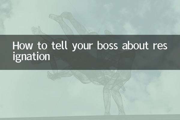 كيف تخبر مديرك عن الاستقالة