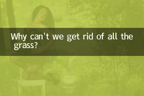 Why can't we get rid of all the grass?