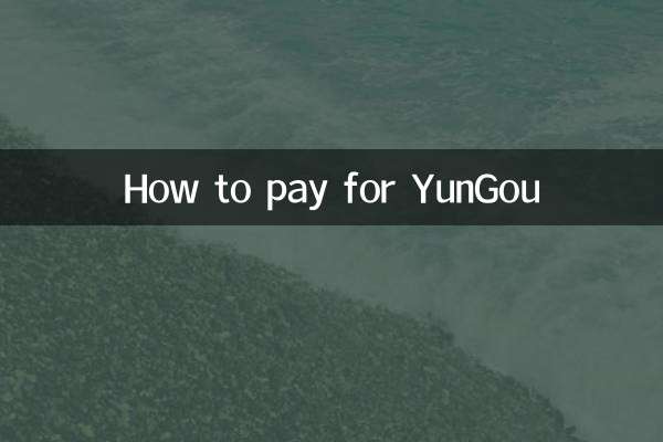 YunGou 결제 방법