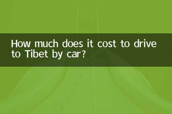 티베트까지 자동차로 운전하는 데 드는 비용은 얼마입니까?