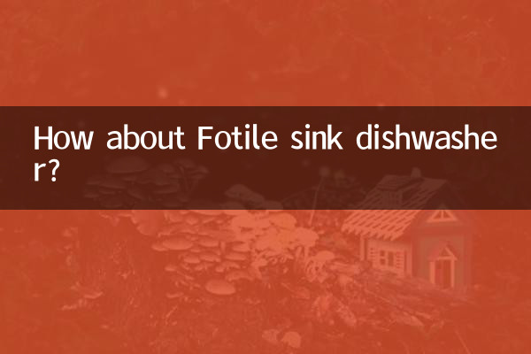 Fotileシンク食器洗い機はどうですか?