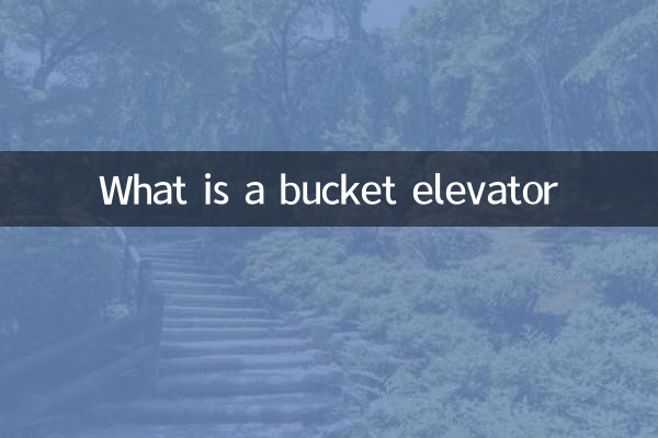 什麼是斗式提昇機