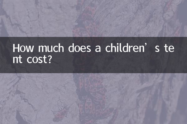 Сколько стоит детская палатка?