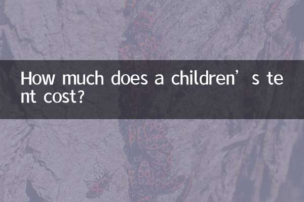 Сколько стоит детская палатка?