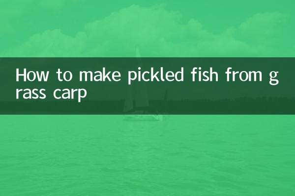 طرز تهیه ماهی ترشی از ماهی کپور علف