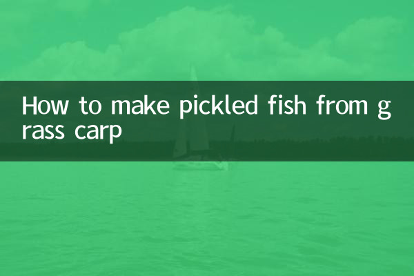 طرز تهیه ماهی ترشی از ماهی کپور علف