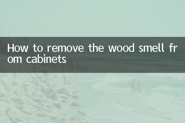 So entfernen Sie den Holzgeruch aus Schränken