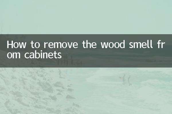 So entfernen Sie den Holzgeruch aus Schränken