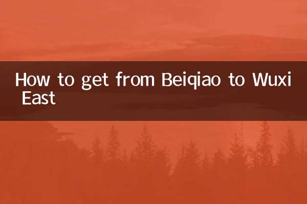 বেইকিয়াও থেকে উক্সি ইস্টে কীভাবে যাবেন