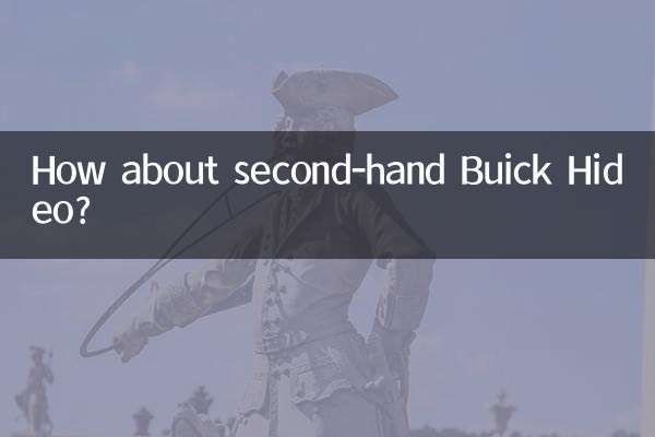 ¿Qué tal un Buick Hideo de segunda mano?