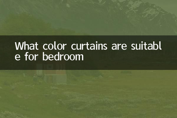 臥室適合什麼色窗簾