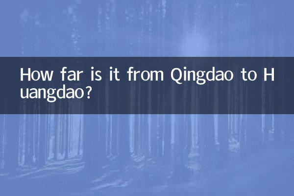 青島到黃島多少公里