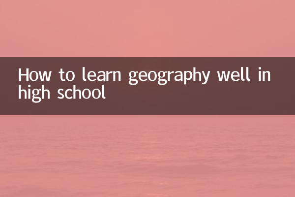 Comment bien apprendre la géographie au lycée