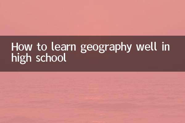 Comment bien apprendre la géographie au lycée