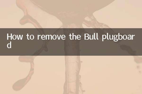 Come rimuovere il plugboard Bull