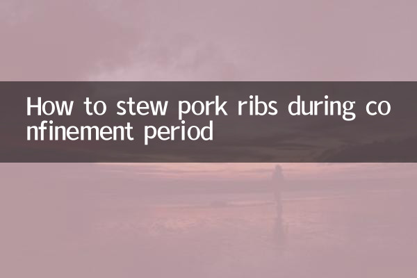 Como refogar costelinha de porco em período de confinamento