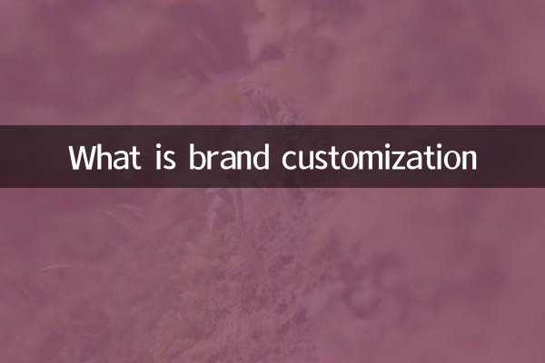 O que é personalização de marca