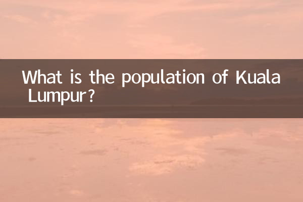 ما هو عدد سكان كوالالمبور؟