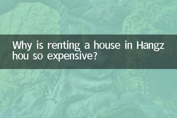 Por que alugar uma casa em Hangzhou é tão caro?