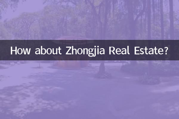 Zhongjia Real Estate는 어떻습니까?